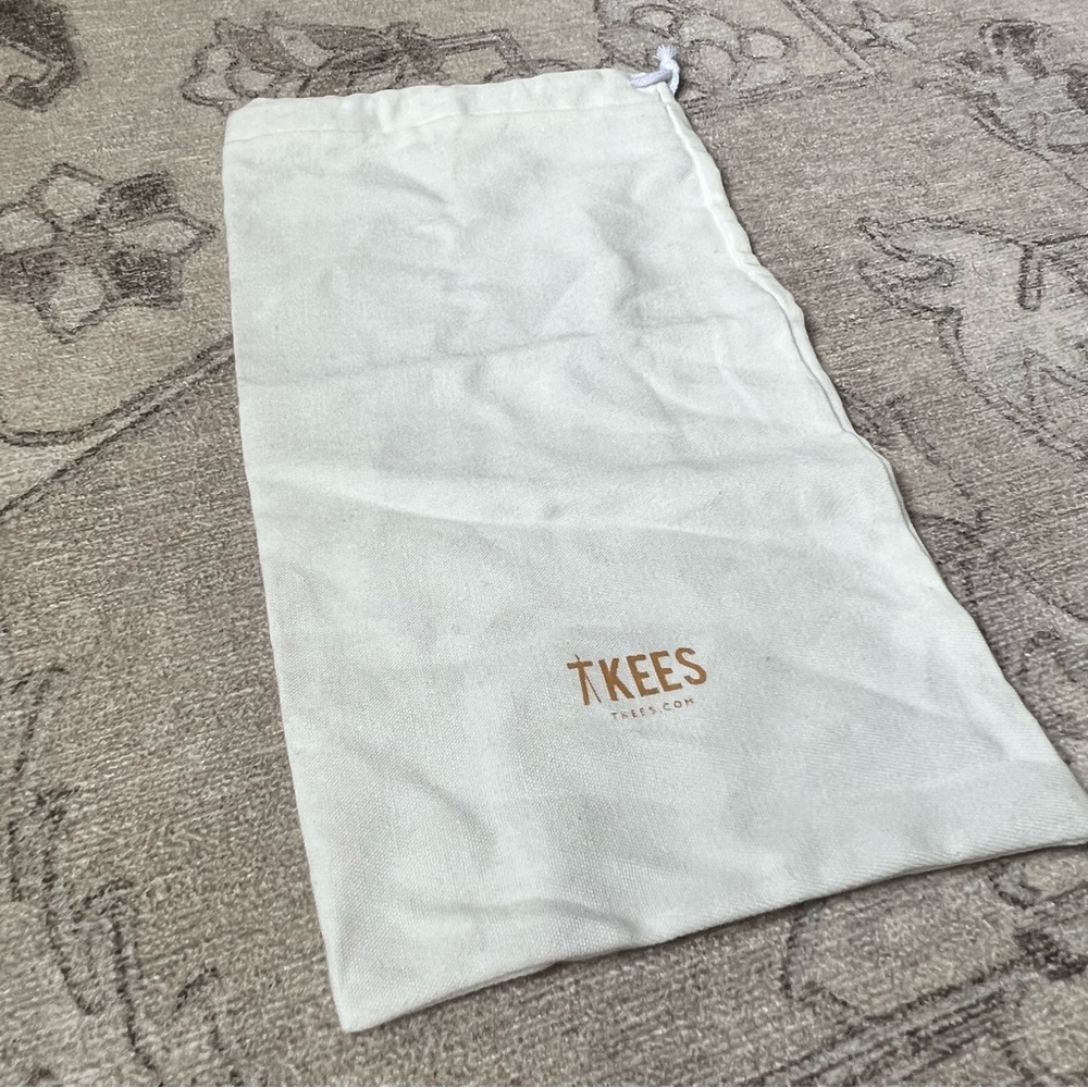 Tkees linen pouch 6.5x12”